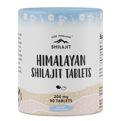 High Potency for Men and Women, 75 Servings of Purest Original Himalayan Shilajit Tablets, 85+ Trace Minerals, Fulvic Acid, Third Party US Lab Tested