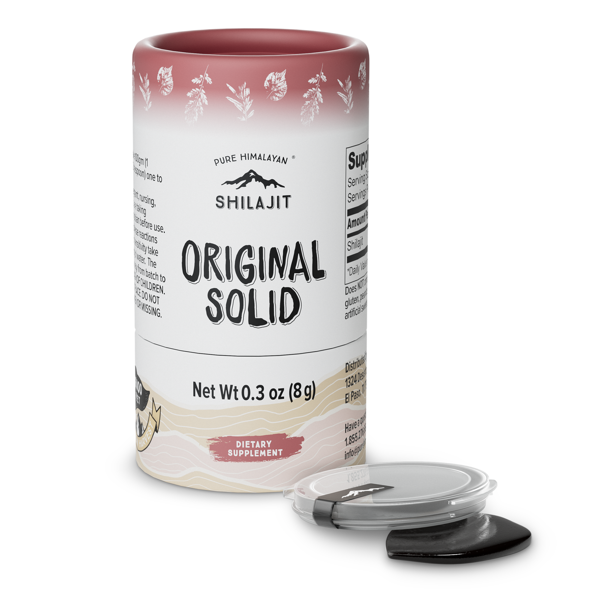 Solid Himalayan Shilajit — 85+ Trace Minerals, Fulvic Acid